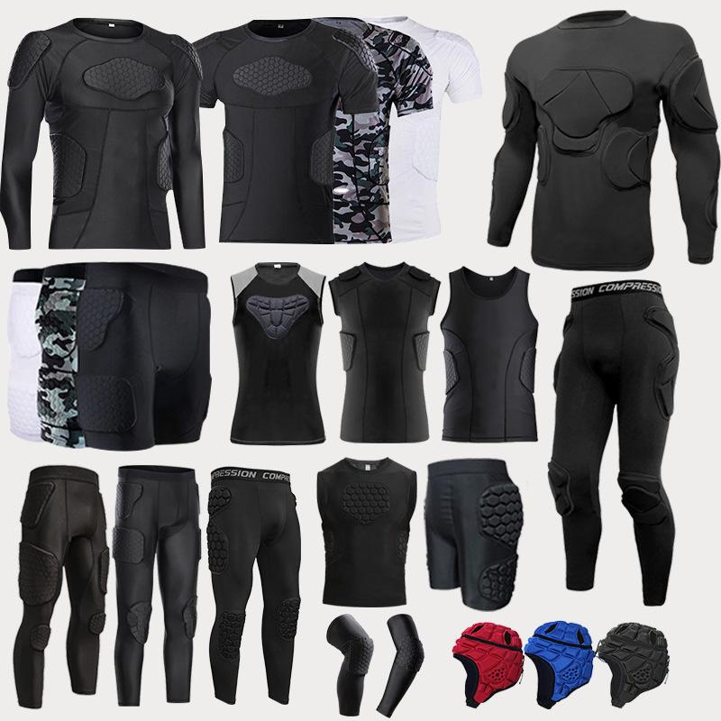 Anti-Collision Rugby Armor: Shoulder & Waist Protection Sports Gear for Football & Basketball