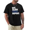 Essen Schlafen Belagern Wiederholen - Lustiges Rainbow Six Siege Gaming T-Shirt Arbeitskleidung Kurzarm T-S