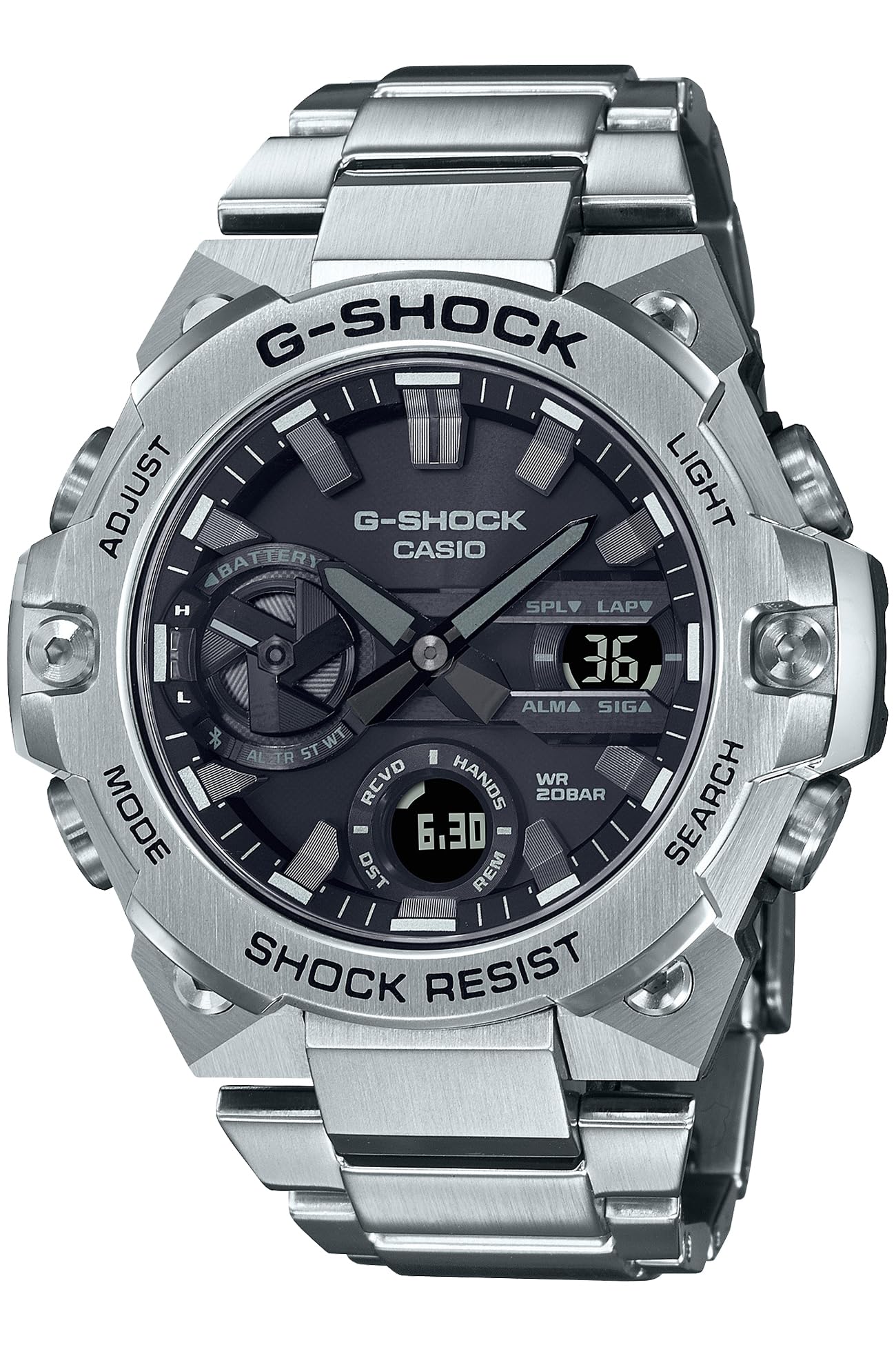 

Casio G-Shock GST-B400D-1AJF G-Steel Bluetooth Sol