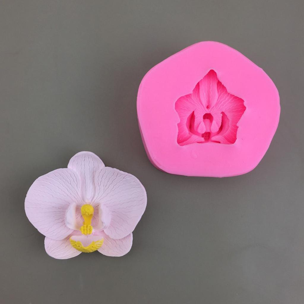 Flower Candle Silicones Molds for Handmade Candle Soap Flower Shape Fondant Silicones Molds for Chocolate Candy Baking