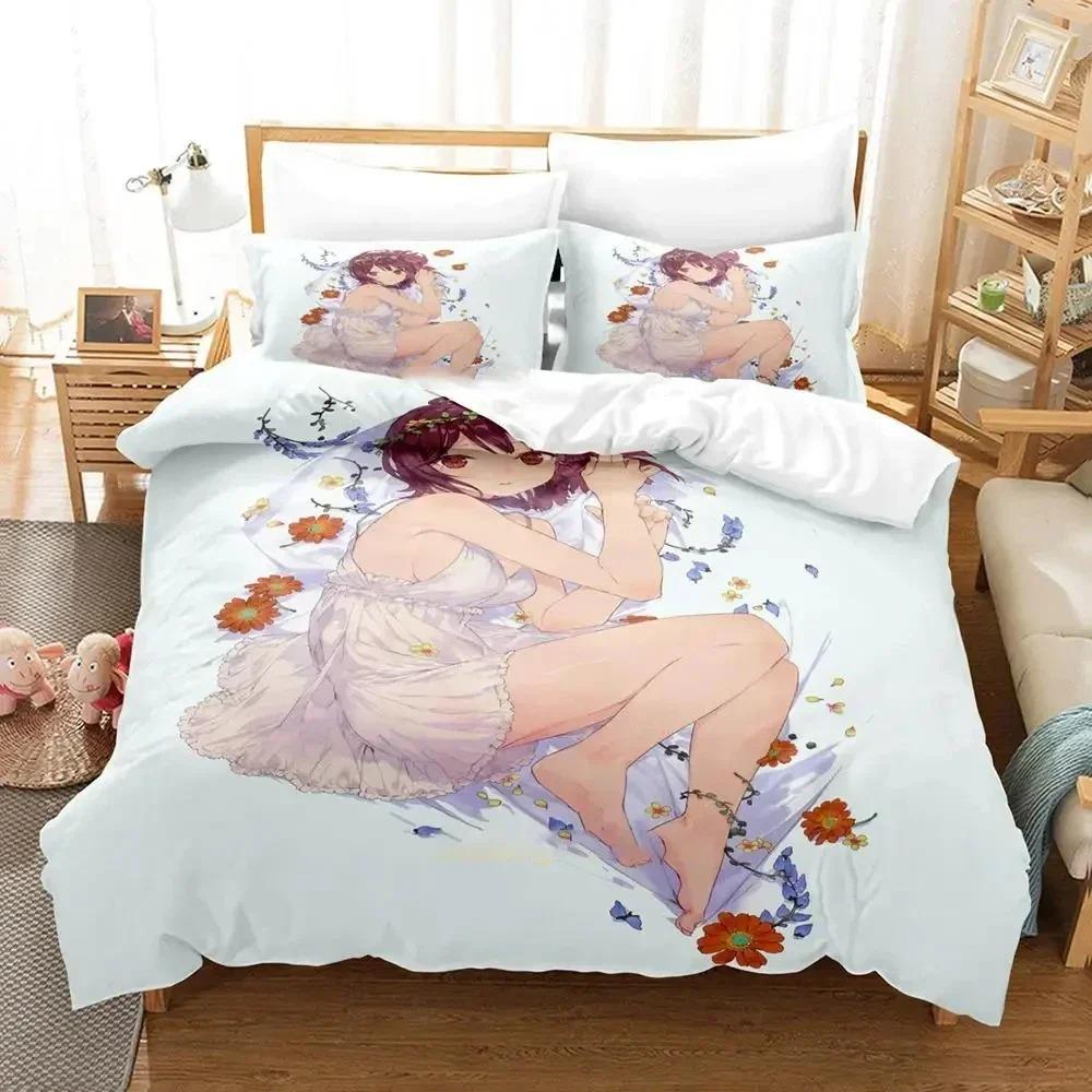 3D Print Anime Atelier Sophie Bedding Set Duvet Cover Bed Set Quilt Cover Pillowcase Comforter King Queen Size Home Textiles