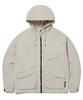 Soundslife Hard Shell Windbreaker Jacket Ivory