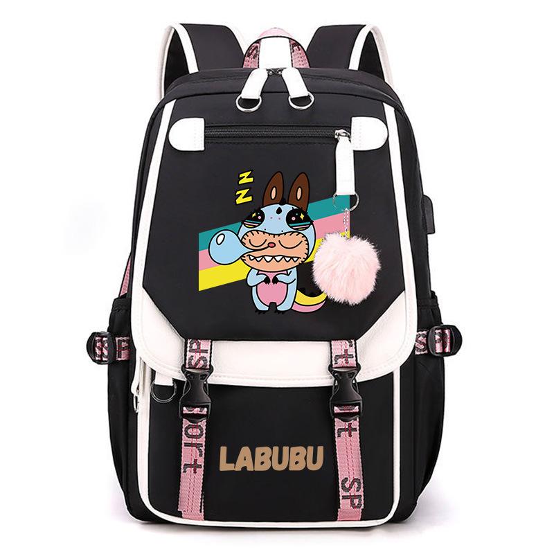2024 New Labubu Labubu Primary School Schoolbag Boys 1236 Grade Boys Children Backpack