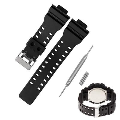 Coollooda GR GLS-8900 GA-110 Watch Strap, 16mm Mounting Width, G-SHOCK Compatible, Waterproof Urethane Resin Strap, Compatible with Casio G-110,