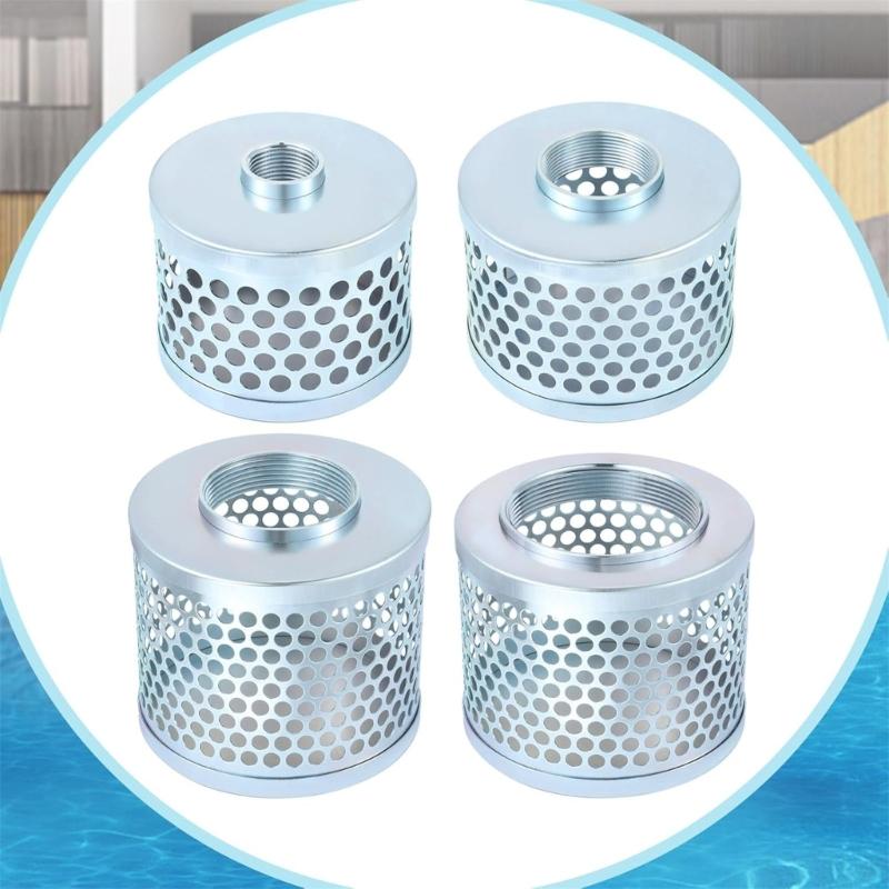 Corrosion Resistant Pump Suction Filter Strainer Basket With NPT Female Thread Reduces Solid Particles For Pump Systems