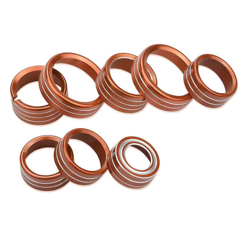 14-18 Chevy Silverado A/C Audio Knob Ring - Interior Modification