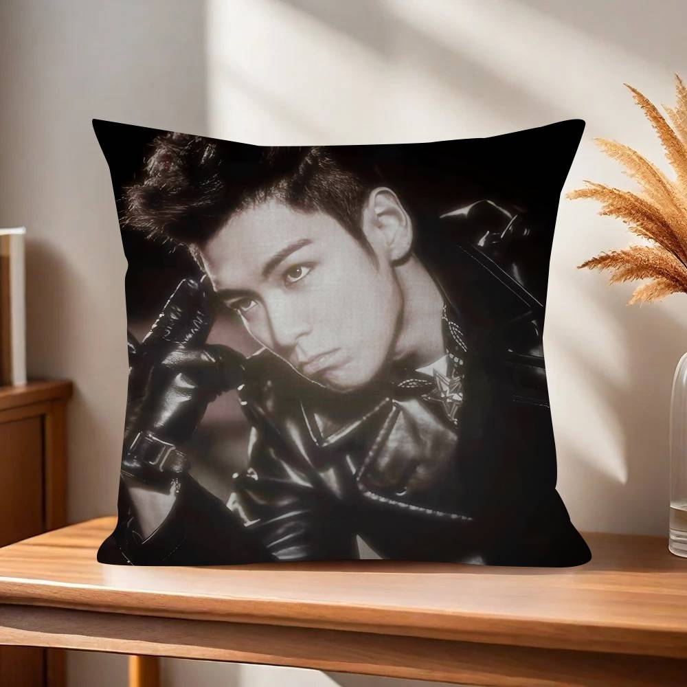 cm Cushion Cover Pillow Cover Decor Pillowcase Home Pillowcase for Couch Pillow TTop Singer Choi Seunghyun