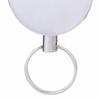 2 Pcs 65cm Retractable Pull Chain Metal Retractable Badge Holder Pull Chain Reel  Education Sector