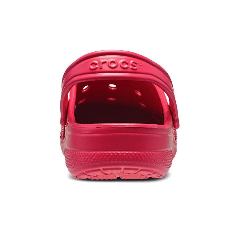 Crocs Classic Clog EVA Lightweight Comfortable Beach Clogs Unisex Footwear Chili-Red 10126-6EN