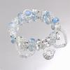 1Pc Sweet Crystal Moon Bracelet Women's Beaded Bracelet Niche Design Super Immortal Student Girlfriend Jewelry