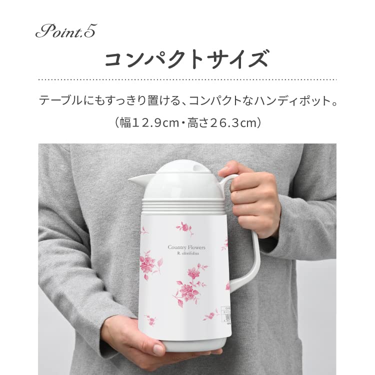 Peacock Termoska Průmysl Peacock Termoska Skleněná Stolní Konvice Termoska Bez Těsnění Praktická Konvice Udržení Tepla Není Potřeba Elektřina Magická Láhev Konvice