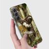 Cute Sloth Phone Case for Samsung A16 A26 A36 A56 A17 A37 A57 A07 A06 A02S A03 A04S A05S Galaxy Note 20 10 A50S A71 A51 A31 A30