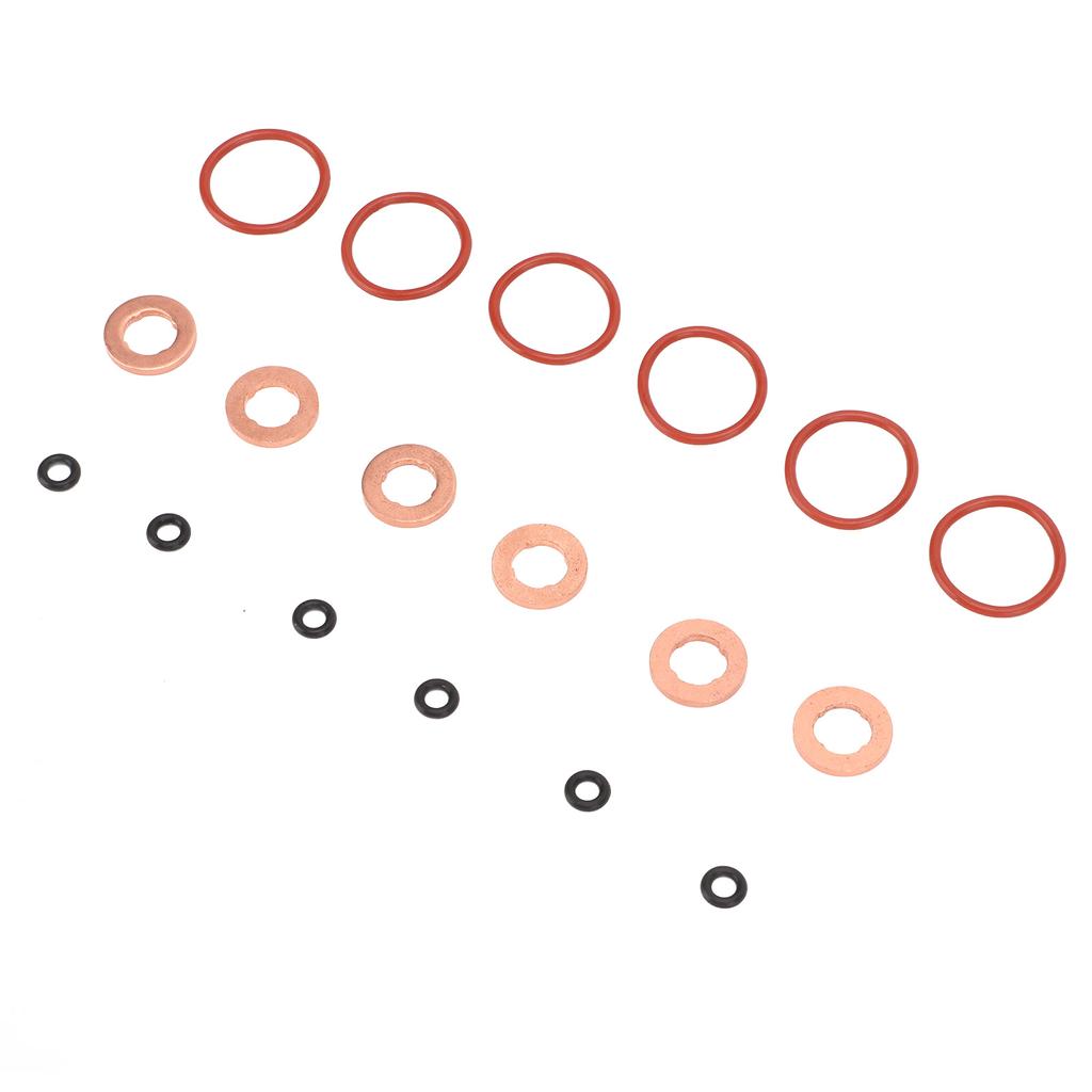 Kit Anelli di Tenuta Iniettori Carburante 059 130 519 Gomma Metallo Ricambio per A4 A5 A6 Q5