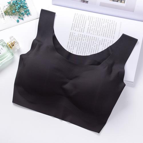 

Сексуальный женский спортивный бюстгальтер, женская спортивная одежда, топ для бега, йоги, жилет, дышащий спортивный бюстгальтер, спальный бюстгальтер M чёрный