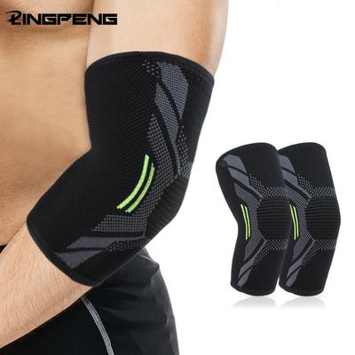 Elbow Support Elastic Gym Protective Pad Absorb Sweat Sport Arm Sleeve for Basketball Volleyball Tennis