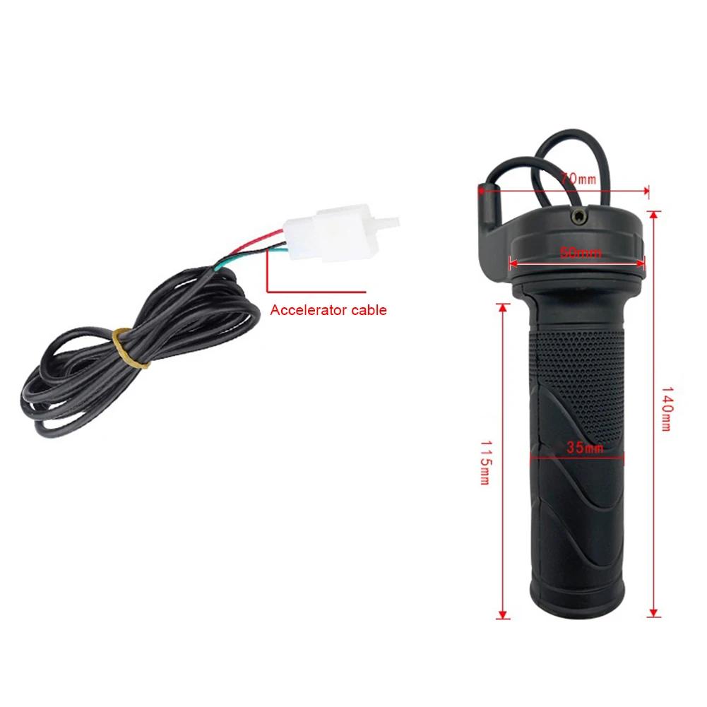 Universal Elektrorad Lenker 24V 36V 48V E-Bike Gasgriff Elektrofahrrad Beschleuniger Rollerteile Motorradzubehör