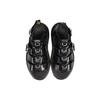 Dr. Martens Mackaye Hardware Leather Strap Open Toe Flat Sport Sandals Women sandals Black 26566001
