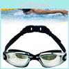 Hd Swimming Goggles With Antifog Silicone Frame Uv Protection For Adults