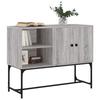 VidaXL Buffet sonoma gris 100x40x79,5 cm bois d'ingénierie 831821