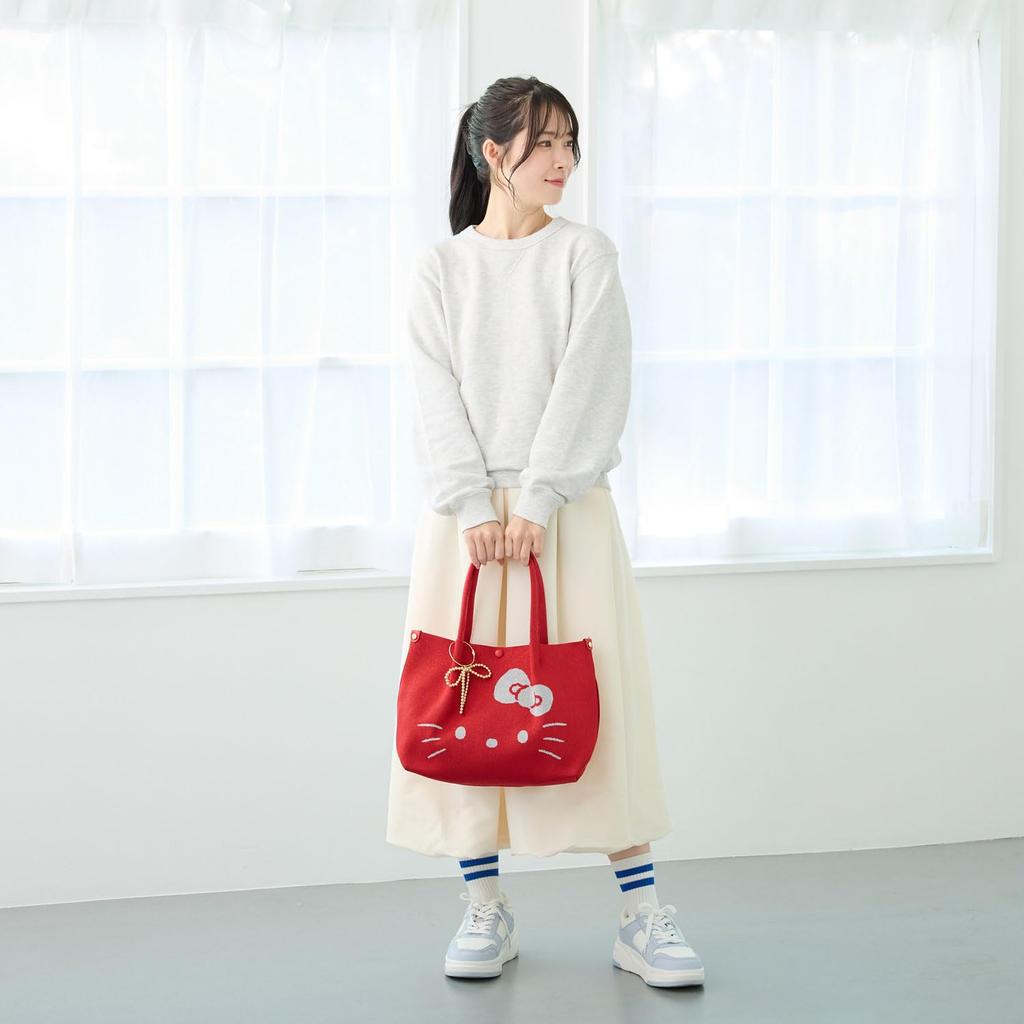 Sanrio Hello Kitty Tote Bag Ivory Sanrio