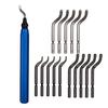 Useful Accessories Burr Handle Blades Deburring Steel Woodworking Workshop Equipment For Copper High speed steel Metal