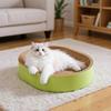 New Cat Scratching Board Cat corrugated Cardboard Scratcher Furniture Protector oval Shape Grinding Claw Nest cat toys