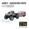 RC 1/64 Speed Mini Off-road Climbing Car Alloy Cool Appearance Light Shock Absorption Children's Toy Gift