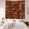 Ethnic Tribal Patterns Custom Your Name Wall Decor Tapestry Art For Pet Memorial Birthdaywedding Party Backdrop Family Gift
