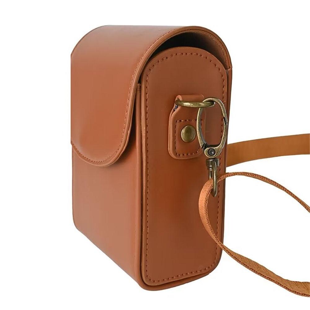 PU Leather Camera Bag Case For Canon SX740HS SX730 SX720 G7X2 G7X3 G9X Sony ZV1F ZV1 ZV1M2 RX100 LX10 Ricoh GR GR2 GR3 GR3X