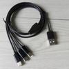 USB C Multi Charging Cable 3-in-1 Charging Cord with Type C Connectors Universal