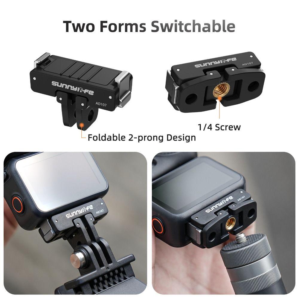 Lightweight Extension Bracket Plastic Mount Base for DJI Osmo Nano Action Camera Accessories