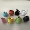 8Pcs Mini Resin Vase Refrigerator Locker Fridge 3D Magnet Home Office Kitchen Miniature Flower Vase Magnetic