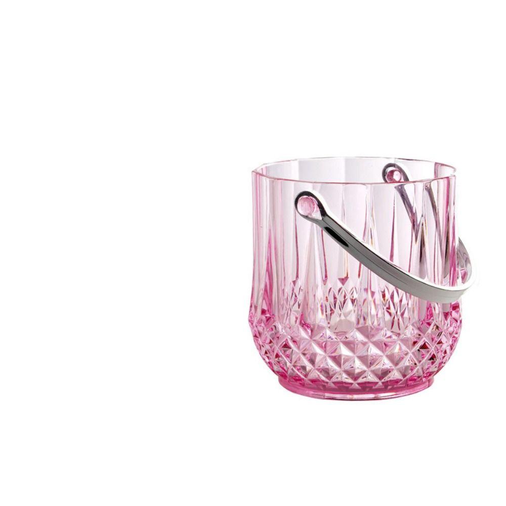 

Прочный Контейнер для льда с защитой от падения Съемная ручка Ведерко для шампанского Портативное ведерко для льда J