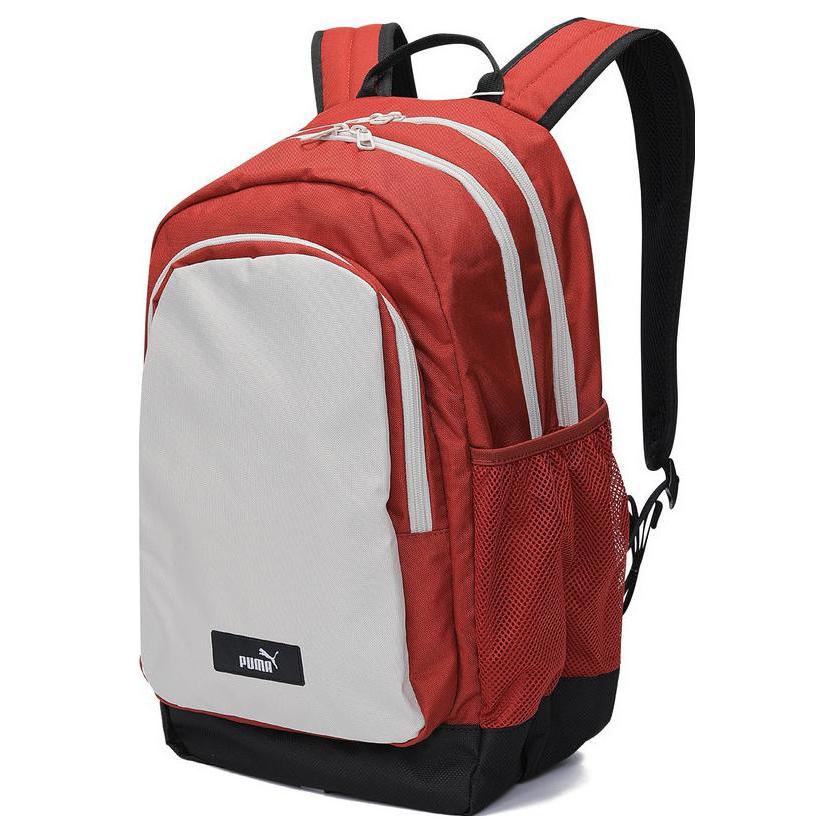 New PUMA Polyester Backpack Medium Size Unisex Red & White 090697-09