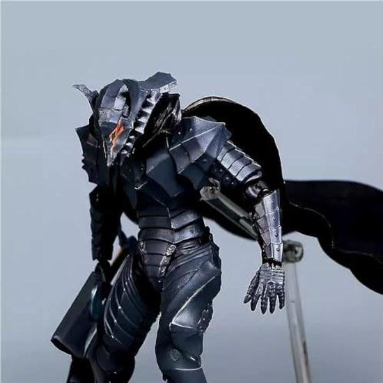 Sword Wind Legend Brand Warrior Black Swordsman Madness Armor Berserker Berserk Guts Approximately 160mm Tall PVC Painted Finished Product Figure