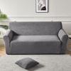 New Waterproof Jacquard Stretch Sofa Cover Pure Color Thickened All-Inclusive Sofa Cover Sofa Cushion Cover