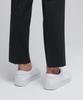MUSINSA STANDARD Wool Tapered Hidden Banding Crop Slacks [Charcoal Gray]