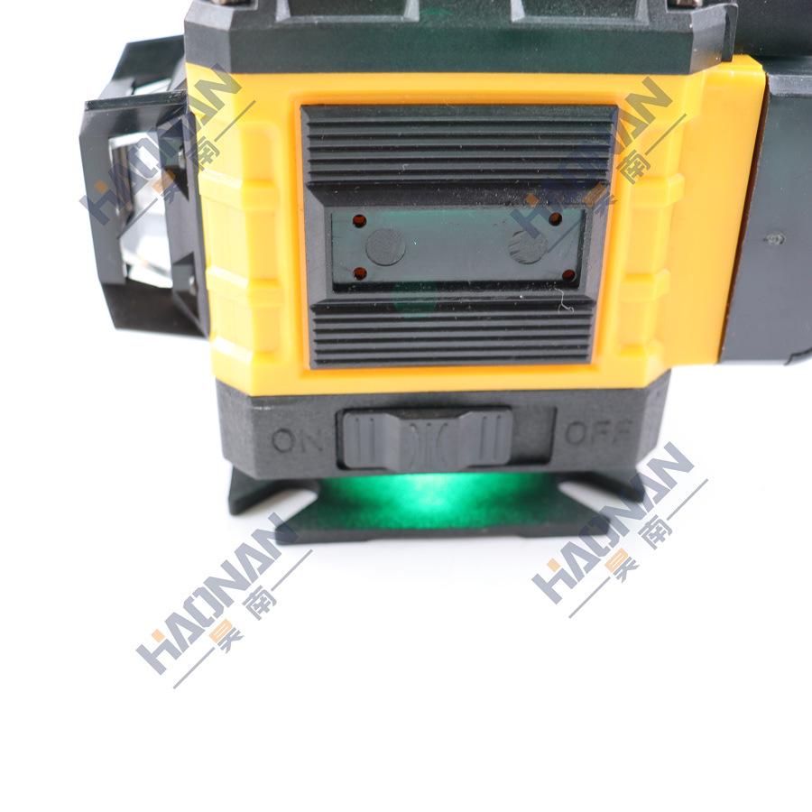 4D Green Laser Level: High-Precision, Multi-Functional, 16-Line Automatic Leveling for Outdoor Use