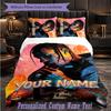 Personalized 3Pcs Bedding SetTravis Scott Custom Text Duvet Cover Pillowcase Set Bedroom Gift