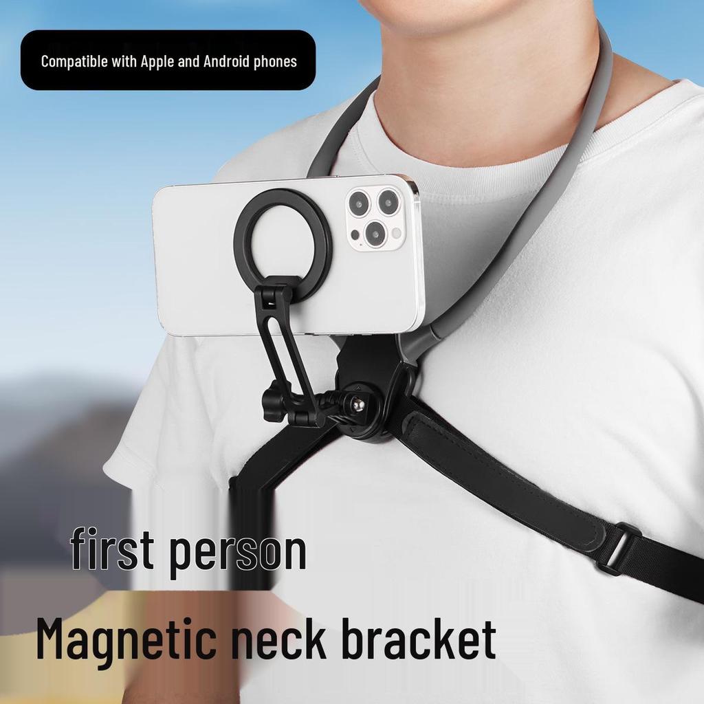 Anti-Shake Wearable Phone Mount for Live Streaming & Vlogging