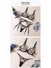 Lace Embroidery Lingerie: Sexy Transparent Push-up Bra & Three-Piece Set