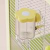 Dispensador Automático de Agua para Pájaros para Jaula, Montaje Magnético Dentro Fuera de la Jaula Alimentador de Agua para Loro, Botella de Agua Transparente para Pájaros para Periquito