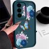 Pink Butterfly Case For Samsung S26 S25 Ultra S24 S23 Plus S22 S21 FE A54 A15 A25 A35 A55 A16 A26 A36 A56 A17 A27 A37 A57 5G Shockproof Cover