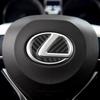 Lexus Car Sticker Carbon Fiber Steering Wheel Decorative Sticker For RX330 IS250 Ct200h ES300h RX350 IS300h NX300h RX400h ES350