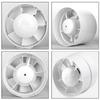 4 Inches Waterproof Exhaust Fan Low Noise Home Bathroom Kitchen Bedroom Toilet Ventilator Fan Hotel Wall Silent 14W 220V