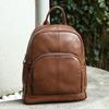 Backpack Versatile Casual Backpack Genuine Leather High-end Schoolbag Commuting Backpack