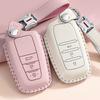 Key Smart Key Key Luxurious Compatible with the New Toyota 80 Land Cruiser Pink Toyota-specific Case, Protective, Cover, Holder, Stylish, Comfortable,