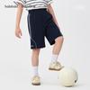 Balabala shorts for boys in summer, 2026 new straight leg sweatpants, made of pure cotton, comfortable and skin friendly