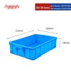 Heavy-Duty Industrial Plastic Storage Crate