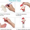 Christmas Butterfly Pirate Wooden Wind Chime for Kids DIY Classroom Hanging Craft Decora